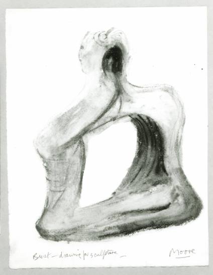 Bust: Drawing for Sculpture