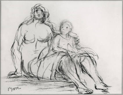 Seated Mother and Child I
