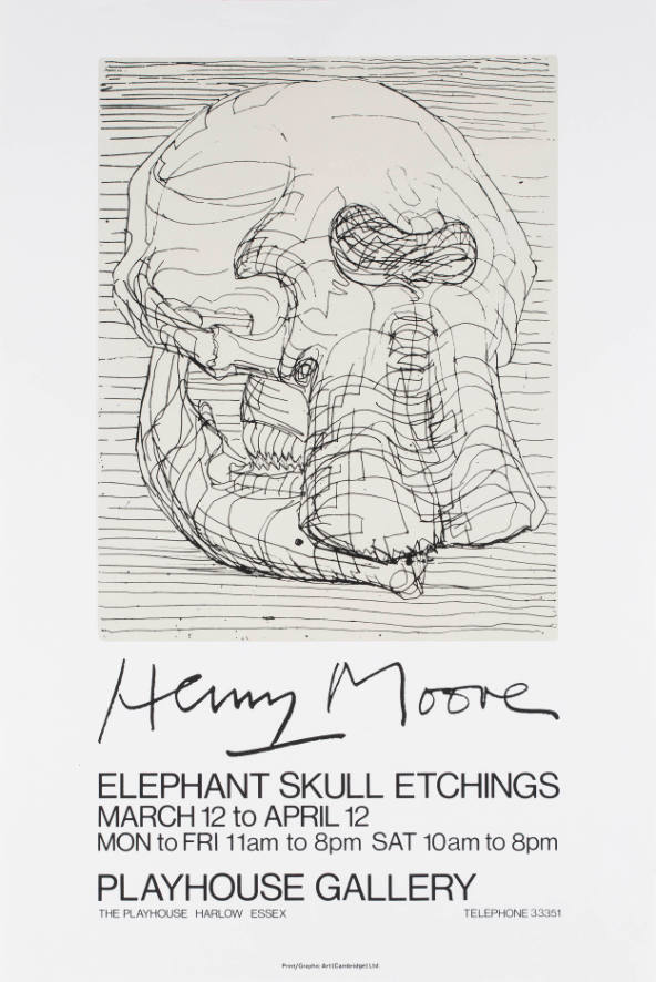 Henry Moore
ELEPHANT SKULL ETCHINGS
