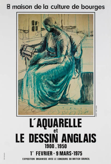 L'AQUARELLE et LE DESSIN ANGLAIS 1900-1950
(English Watercolour and Drawing 1900-1950)