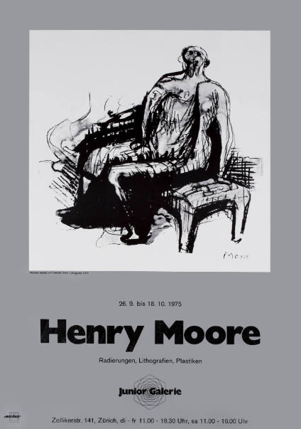 Henry Moore
Radierungen, Lithografien, Plastiken (Etchings, Lithographs, Sculptures)