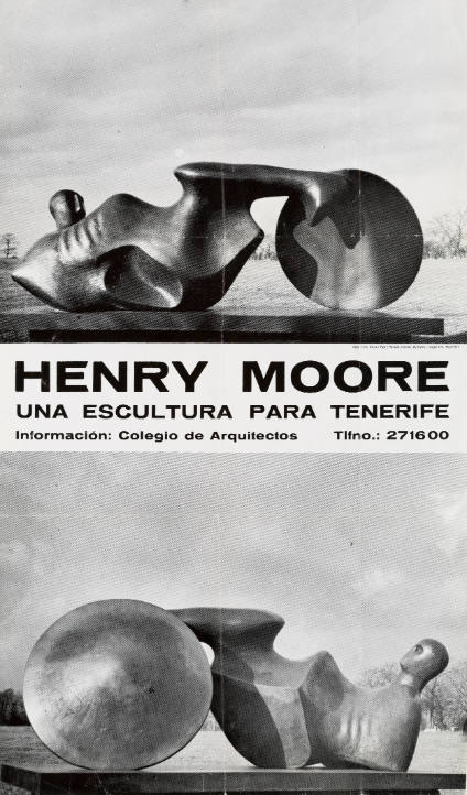 HENRY MOORE
UNA ESCULTURA PARA TENERIFE (A Sculpture for Tenerife)