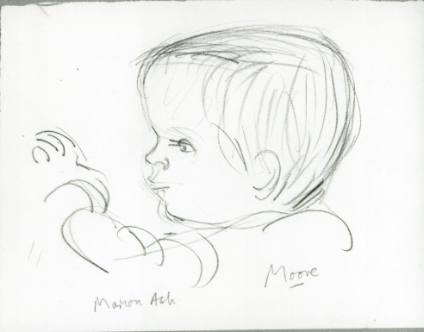 Study of Marion Ash as a Child