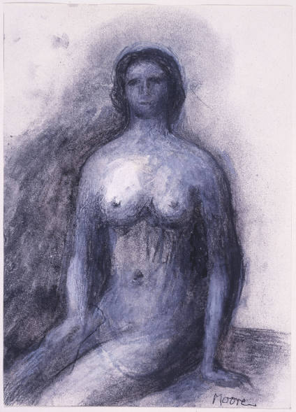 Seated Nude: Half-Figure