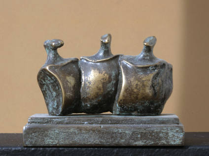 Maquette for Three Figures