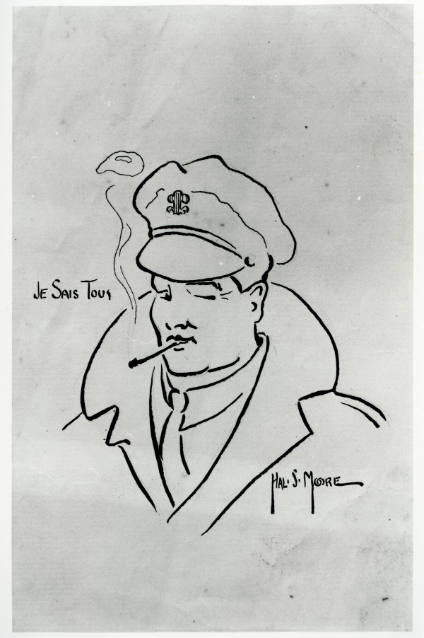 Self-Portrait (Head and Shoulders) in Army Uniform