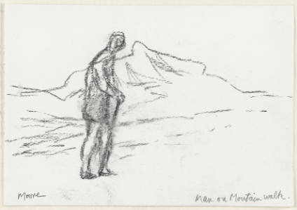 Man on Mountain Walk