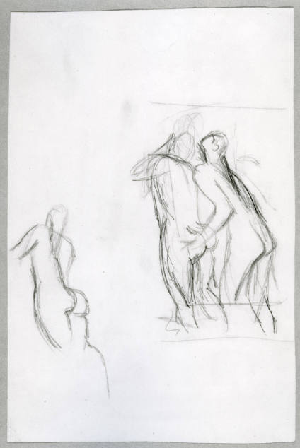 Studies of Figures from Cézanne's 'Les Grandes Baigneuses'