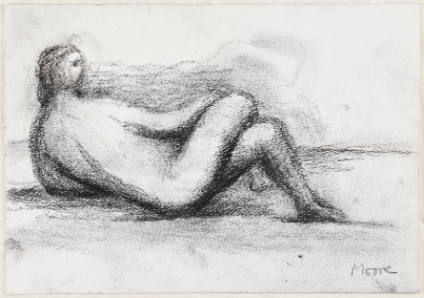 Reclining Woman with Crossed Legs