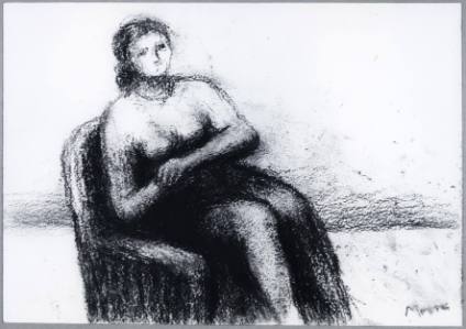 Woman in Armchair