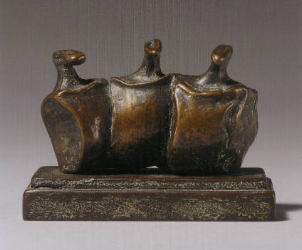 Maquette for Three Figures
