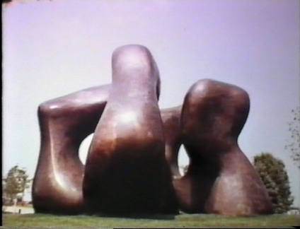 Large Two Forms: a film about Henry Moore; introduced and narrated by Kenneth CLARK.