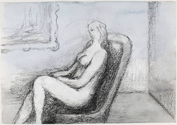 Seated Girl in an Interior