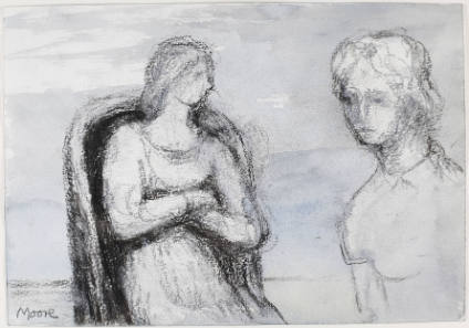 Two Female Figures