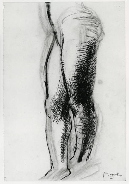 Study of a Woman's Legs