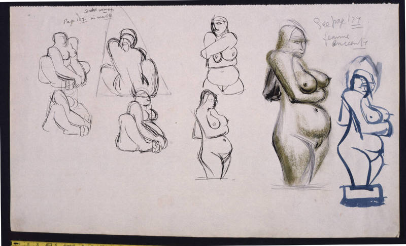 Ideas for Sculpture: Pregnant Woman