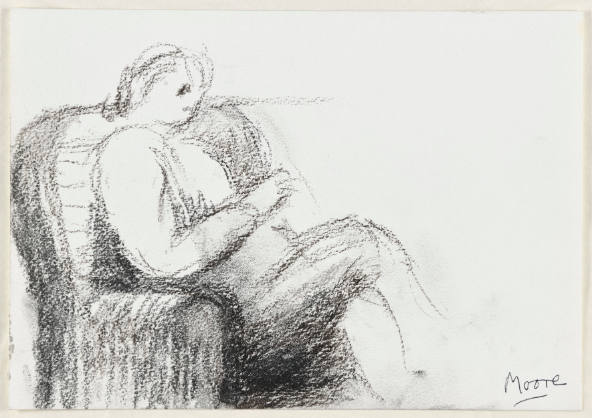 Seated Figure in Armchair