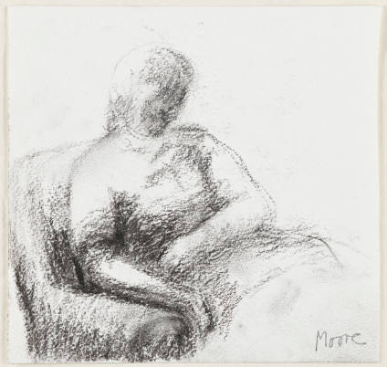 Woman Resting in Chair