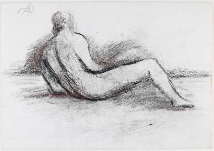 Reclining Woman: Back View