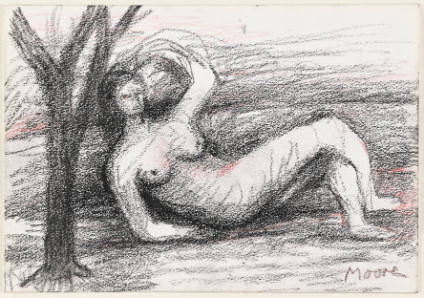 Reclining Nude in Landscape