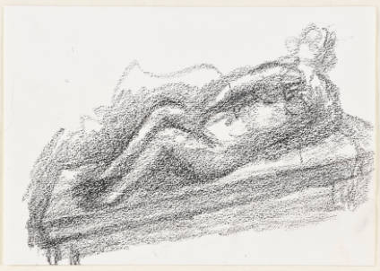 Reclining Figure on Bench