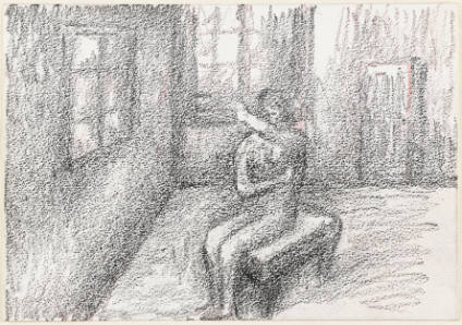 Seated Nude in an Interior