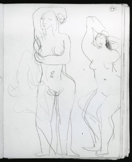 Two Standing Nudes