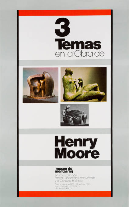 3 Temas en la Obra de Henry Moore 
(3 Themes in the work of Henry Moore)