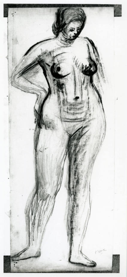 Standing Nude: Hand on Hip