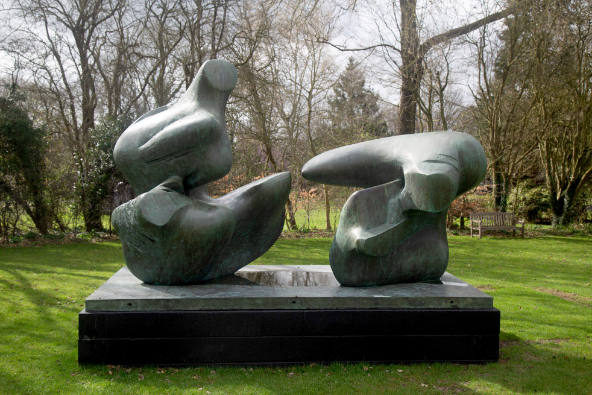 Two Piece Reclining Figure: Points