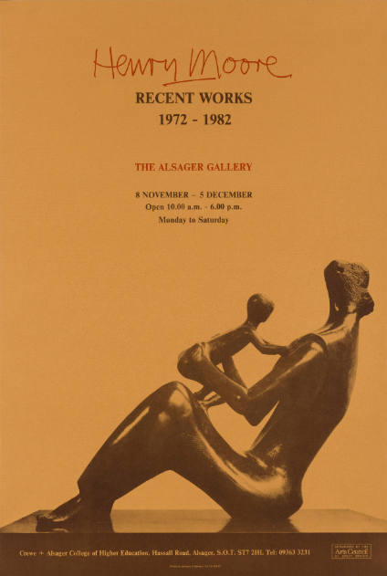 Henry Moore
RECENT WORKS 1972 - 1982