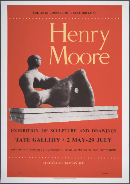 Henry Moore
EXHIBITION OF SCULPTURE AND DRAWINGS