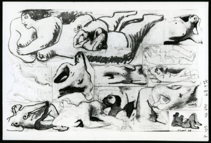 Montage of Reclining Figures