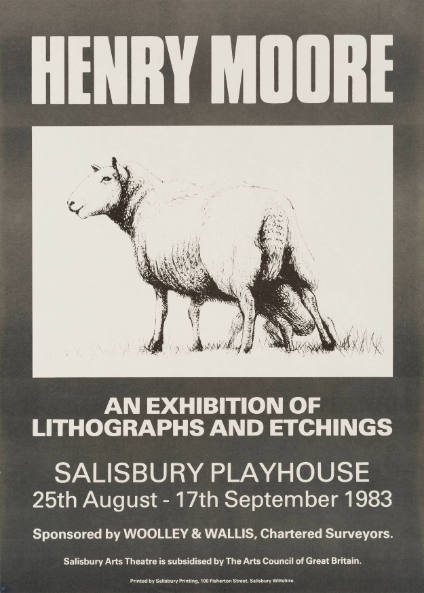 HENRY MOORE 
AN EXHIBITION OF LITHOGRAPHS AND ETCHINGS