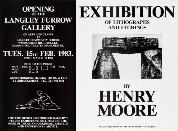 EXHIBITION OF LITHOGRAPHS AND ETCHINGS BY HENRY MOORE