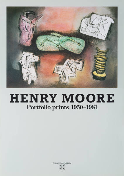 HENRY MOORE 
Portfolio prints 1950-1981