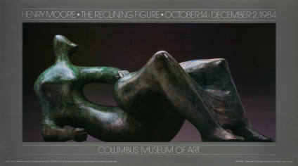 HENRY MOORE · THE RECLINING FIGURE