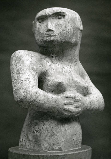 Figure with Clasped Hands
