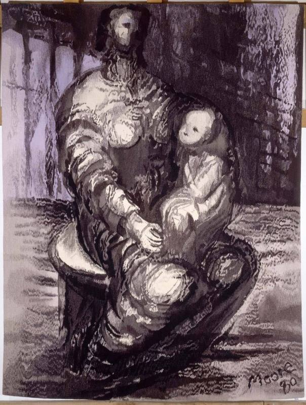 Mother and Child: Interior Background
