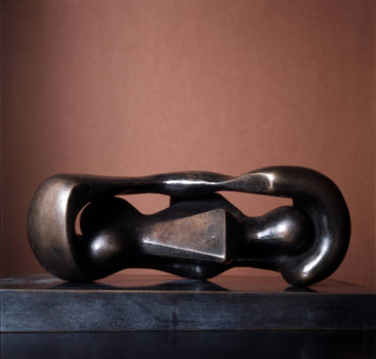 Maquette for Reclining Connected Forms
