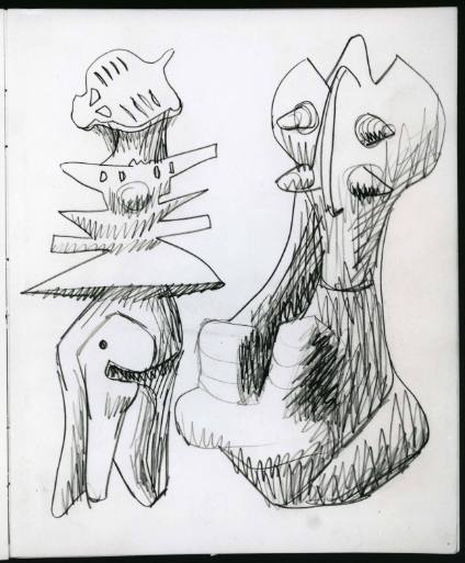Two Studies for Sculpture