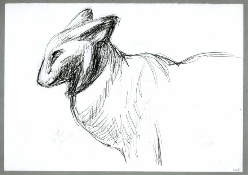 Lynx (Study after Persian Sculpture)