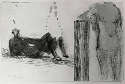 Reclining Figure and Standing Figure