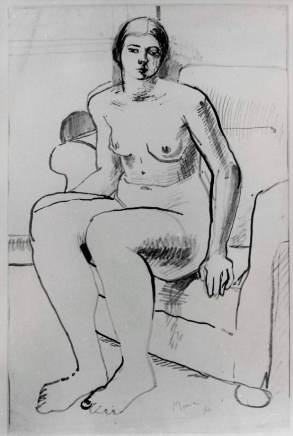 Seated Woman (The Artist's Wife)