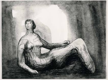 Reclining Figure: Cave Entrance