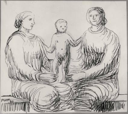 Two Women and a Child