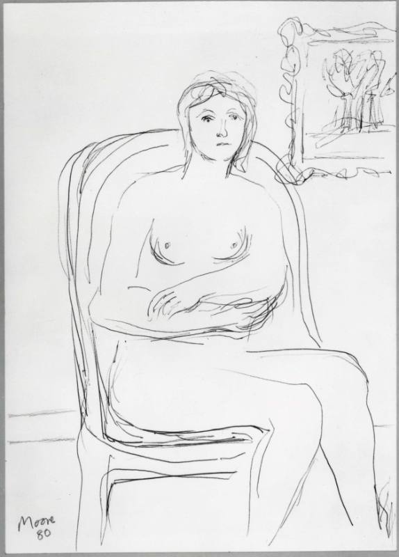 Seated Nude