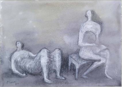 Reclining and Seated Figures