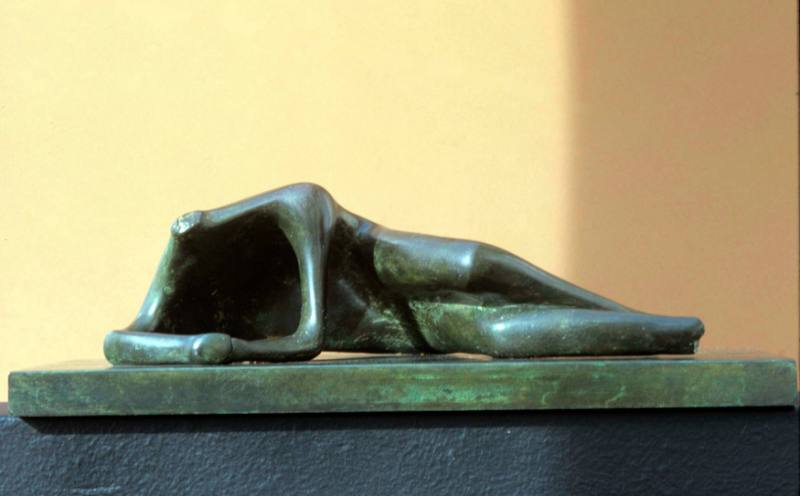 Reclining Man: Headless