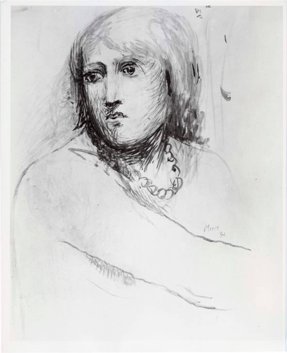 Head and Shoulders of a Woman